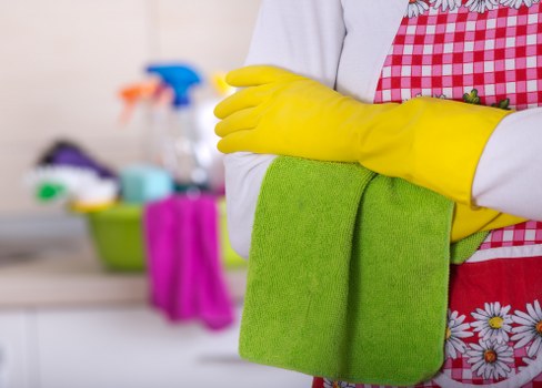 Carpet cleaning compliance and legal agreement concept